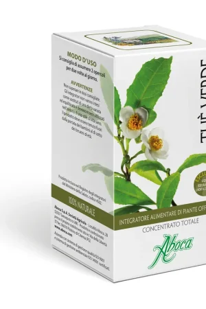 Seasonal Sale Green tea 50 capsules of 500mg Aboca