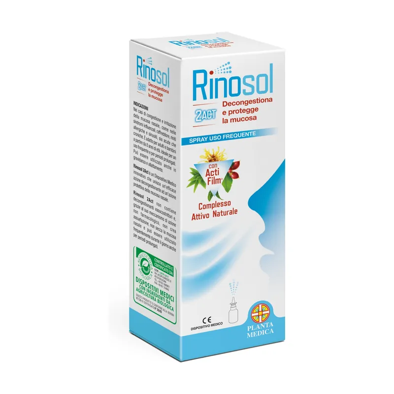 Rinosol 2act 15 ml Aboca Authentic
