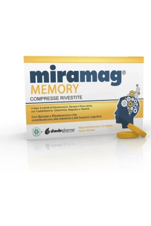 Best Price Miramag Memory 40 tablets Shedir Pharma