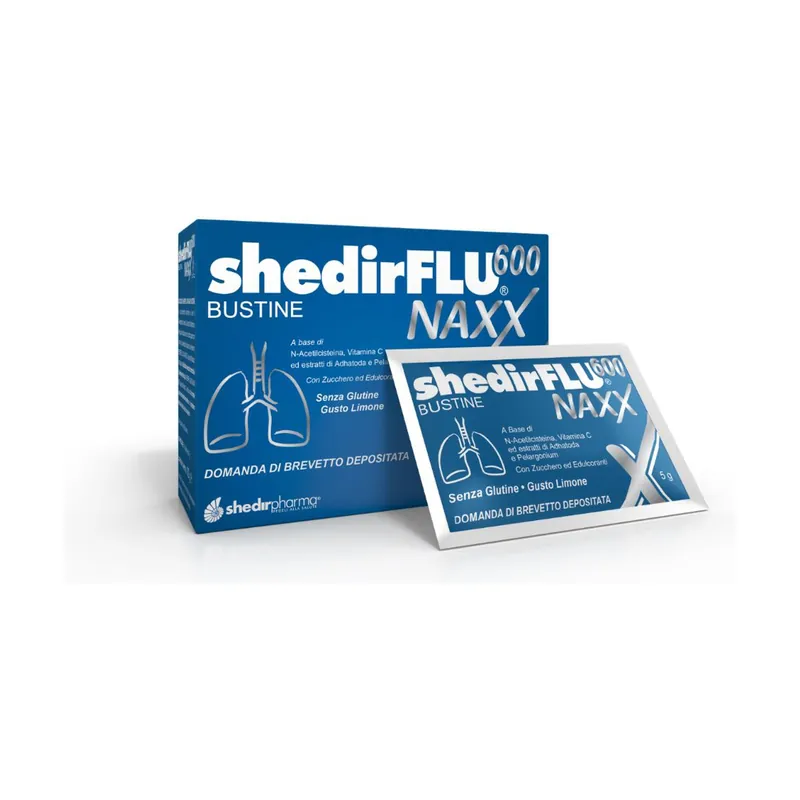 ShedirFlu 600 Naxx 20 packets Shedir Pharma Trusted Brand