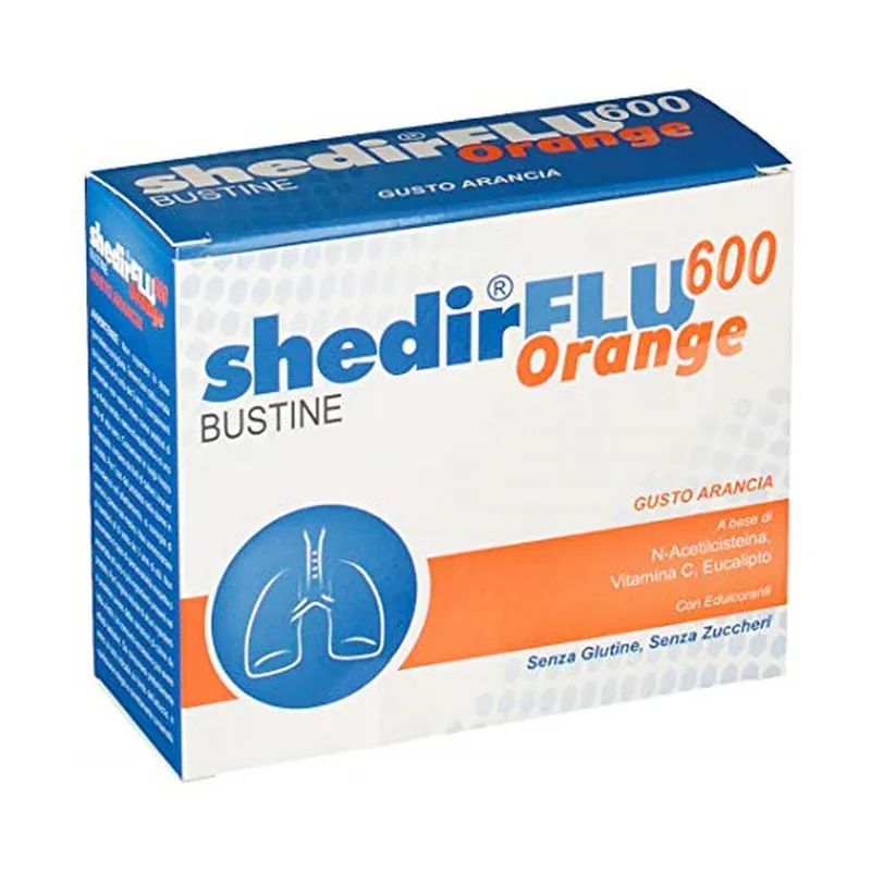 ShedirFlu 600 Orange 20 packets Shedir Pharma While Supplies Last