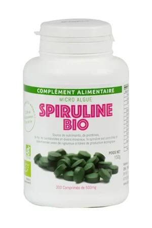 Organic spirulina 300 tablets of 500mg Dr Theiss Last Chance