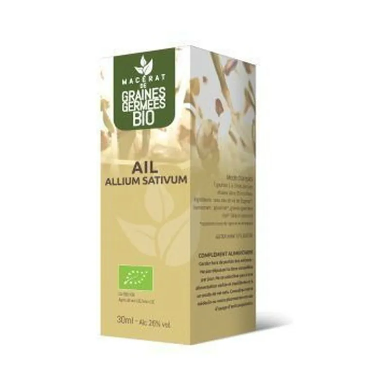 Organic garlic - glycerin macerate of sprouted seeds 30 ml Dr Theiss Secure Checkout