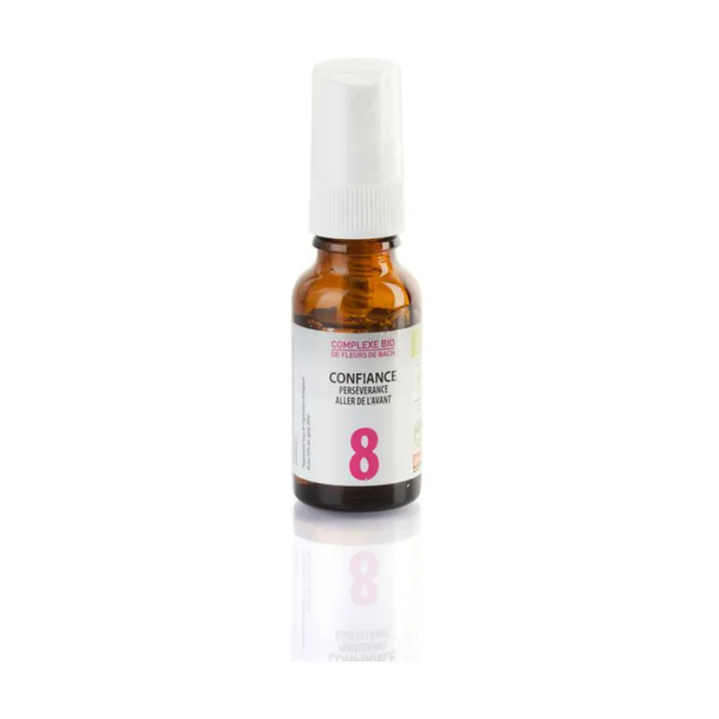 Bach Flowers - Complex No. 8 Confidence 20 ml of floral water Les Sens des Fleurs Buy Direct