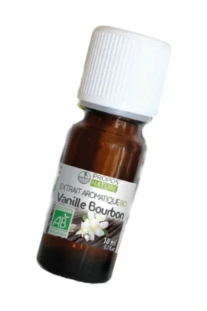 Special Discount Organic Bourbon Vanilla Extract 10 ml of floral elixir Propos Nature