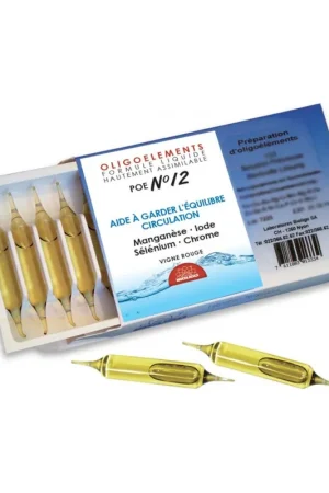 Buy Direct Poe N ° 12 - Red Vine Amp 20 ampoules Propos Nature