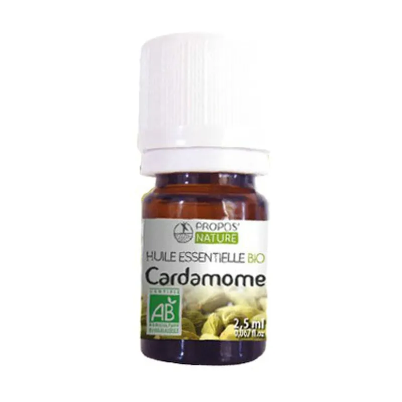 Top Rated Cardamom essential oil 2.5 ml of essential oil Propos Nature