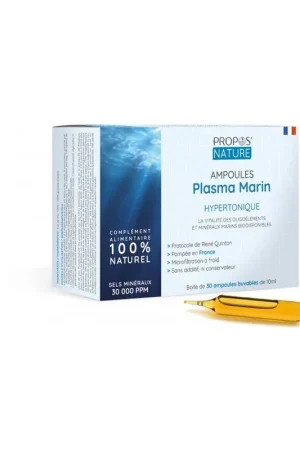 Hypertonic sea water 30 ampoules of 10ml Propos Nature While Supplies Last