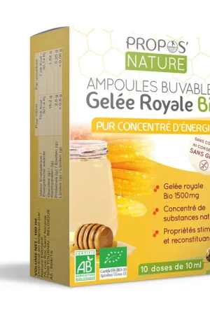 Royal jelly 10 ampoules Propos Nature Deal