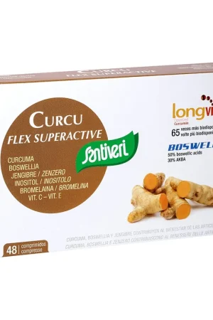 Curcuflex Superactive 48 tablets Santiveri Special Offer