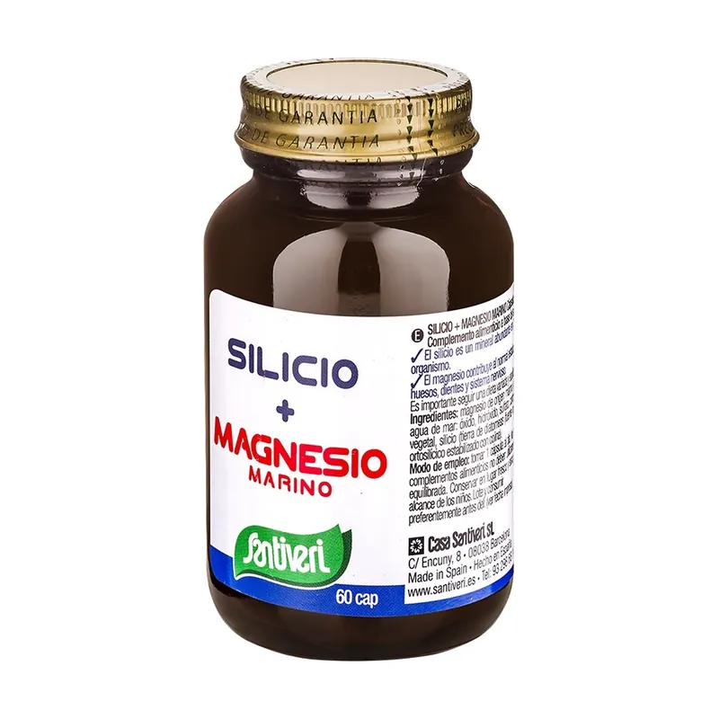Reduced Price Sale Silicon and Magnesium marine Santiveri 60 cap.
