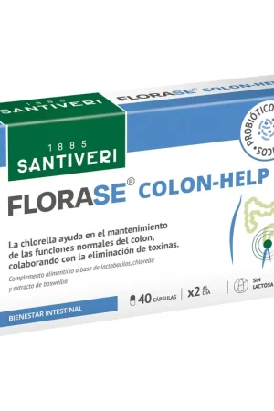 Florase Colon Help 40 capsules Santiveri Hot Deal