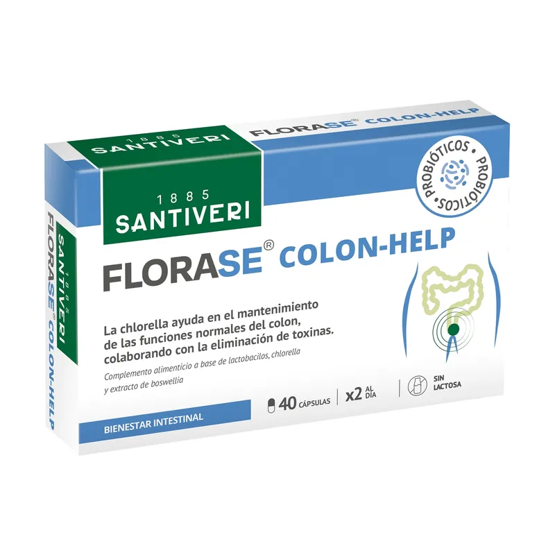 Florase Colon Help 40 capsules Santiveri Hot Deal