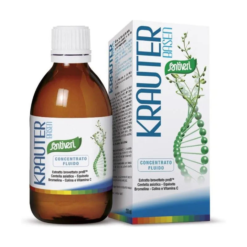 Brand New Krauter basen Fluid 200 ml Santiveri