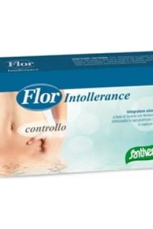 New Release Flor intollerance Control 40 capsules Santiveri