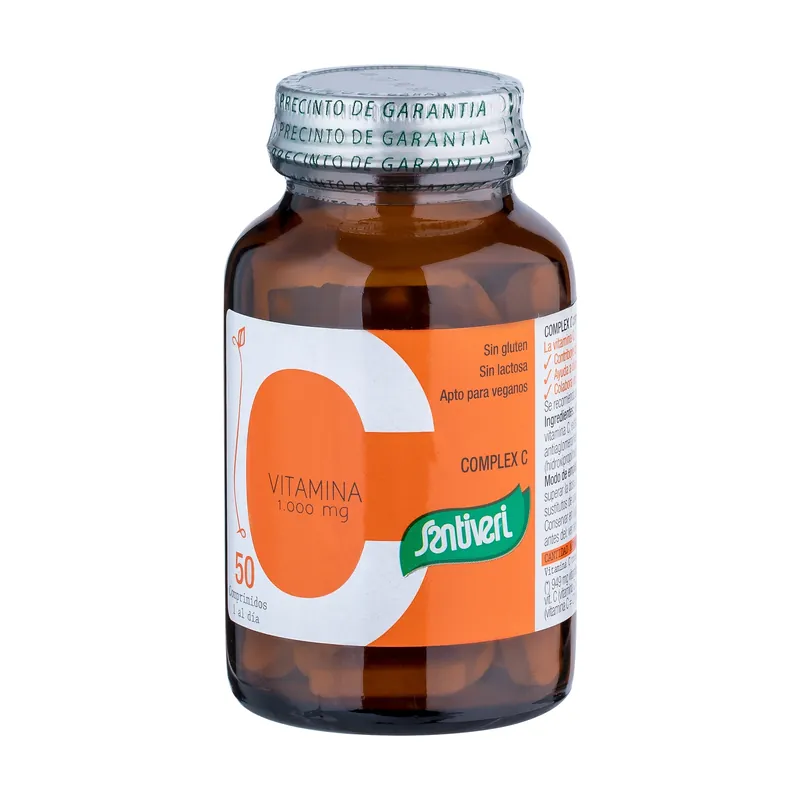 Cheap C vitamin 50 capsules of 1000mg Santiveri