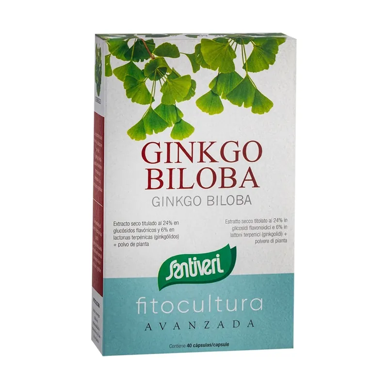 Ginkgo biloba 40 capsules Santiveri Deal