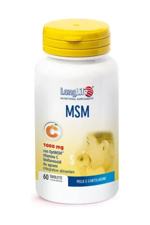 High Quality MSM 60 tablets of 1850mg Longlife
