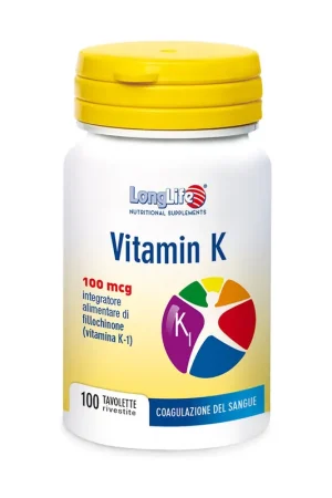 Vitamin K 100 tablets of 200mg Longlife Weekend Sale