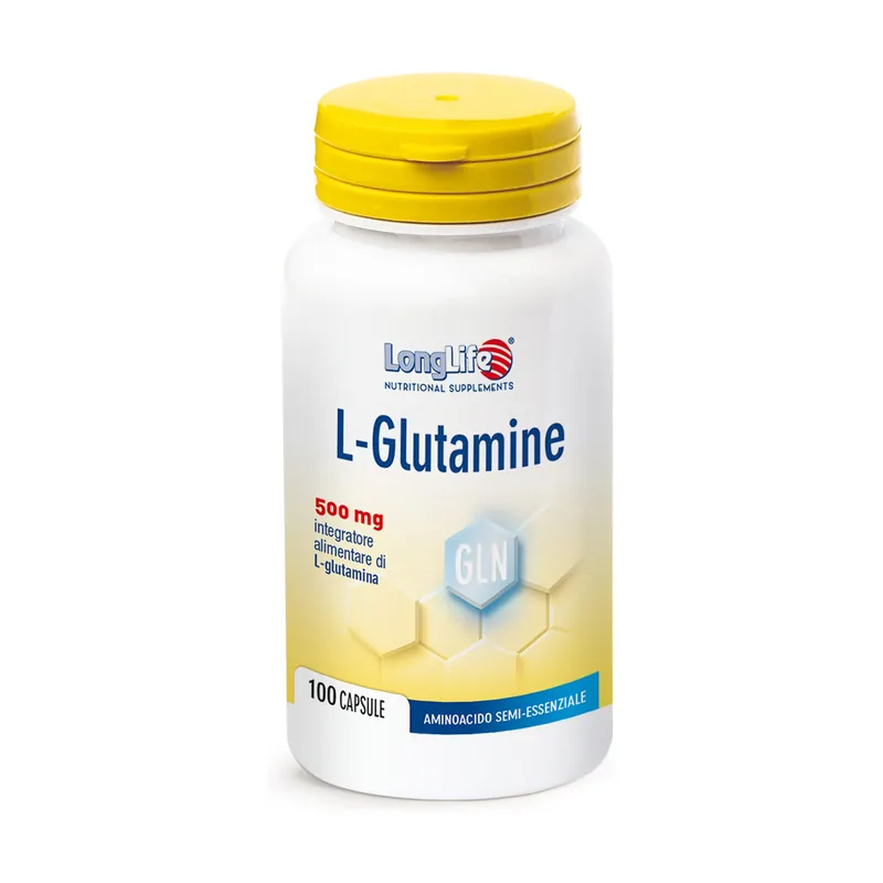 Price Drop L Glutamine 100 capsules of 620mg Longlife