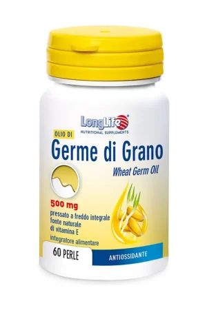 Wheat germ oil 60 softgels of 700mg Longlife Certified