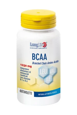 Crafted BCAA 60 tablets of 1300mg Longlife