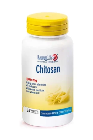Buy Today Chitosan 84 tablets of 1350mg Longlife