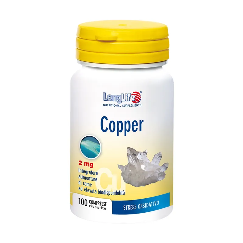 Crafted Copper 100 tablets of 400mg Longlife