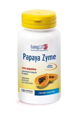 High Quality Papaya Zyme 120 tablets Longlife