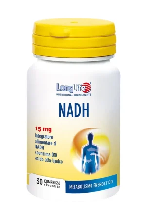 NADH 30 tablets of 750mg Longlife Fan Favorite