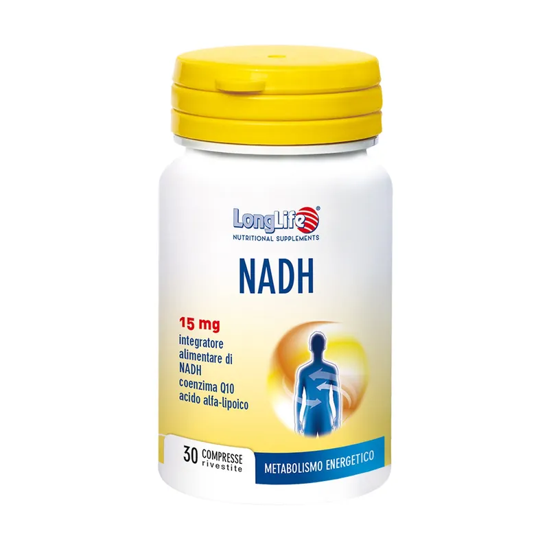 NADH 30 tablets of 750mg Longlife Fan Favorite