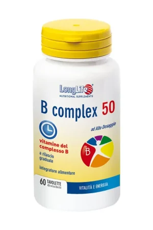 Order Now B Complex 50 T / R 60 capsules Longlife