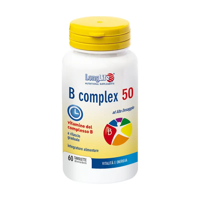 Order Now B Complex 50 T / R 60 capsules Longlife