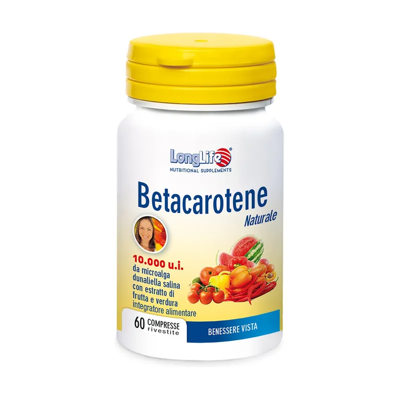 Betacarotene 10000 60 tablets Longlife Low Price