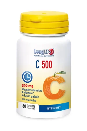 Shop Now Vitamin C 500 60 tablets Longlife