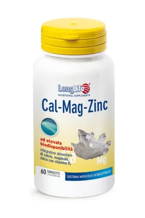 Holiday Sale Cal Mag Zinc 60 tablets Longlife