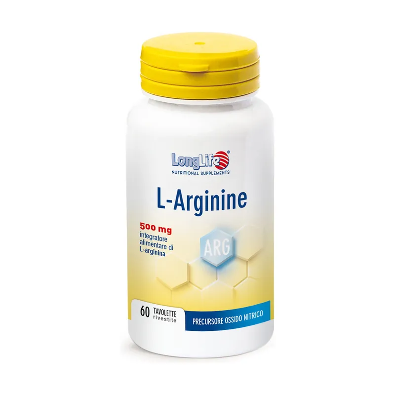 Hassle-Free Returns L Arginine 60 tablets of 900mg Longlife