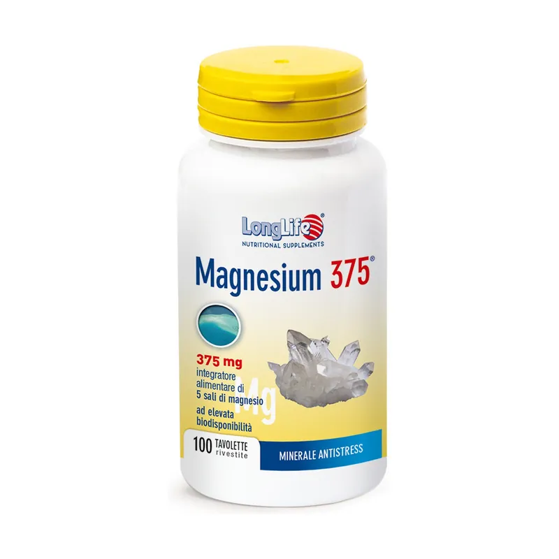 Hot Deal Magnesium 375 100 tablets of 1300mg Longlife