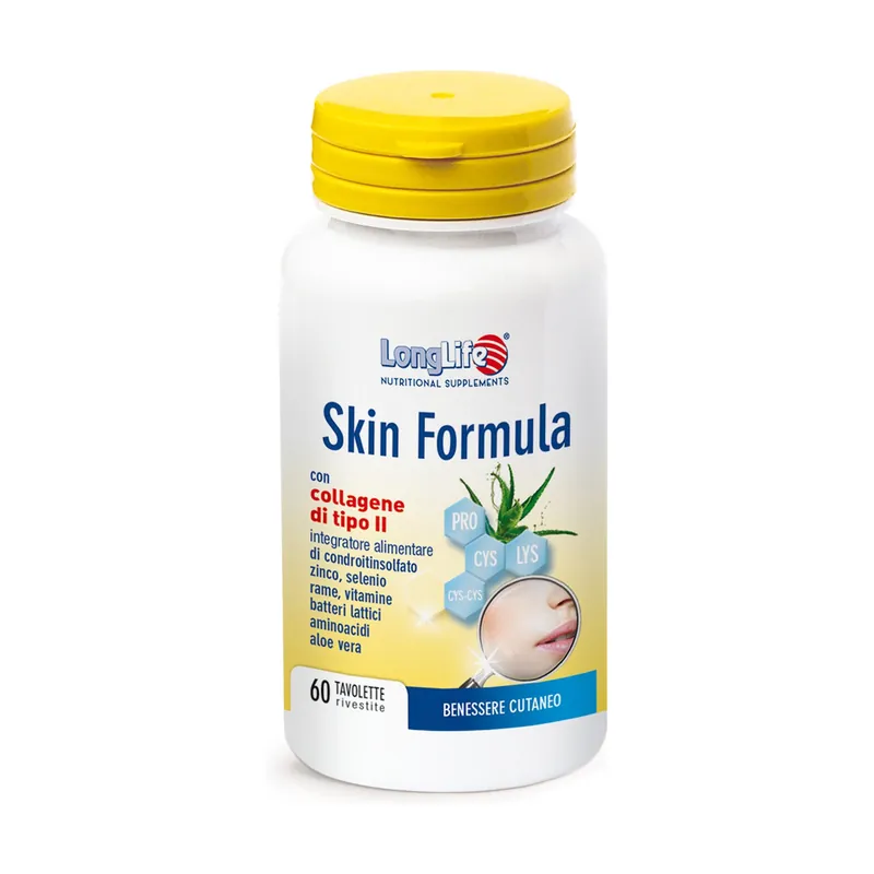 Free Returns Skin Formula 60 tablets Longlife