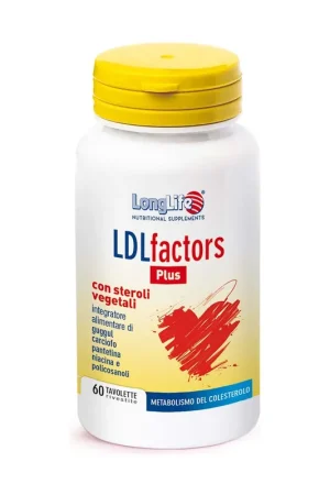 Next Day Delivery LDLfactors Plus 60 tablets Longlife
