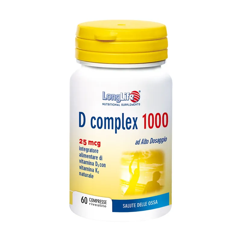 D Complex 1000 60 tablets Longlife Fast Shipping