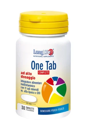 One Tab Complete 30 tablets Longlife Last Chance