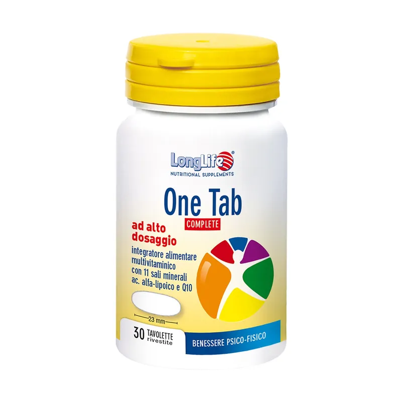 One Tab Complete 30 tablets Longlife Last Chance