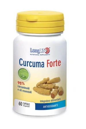 Special Offer Strong Turmeric 60 vegetable capsules of 600mg Longlife