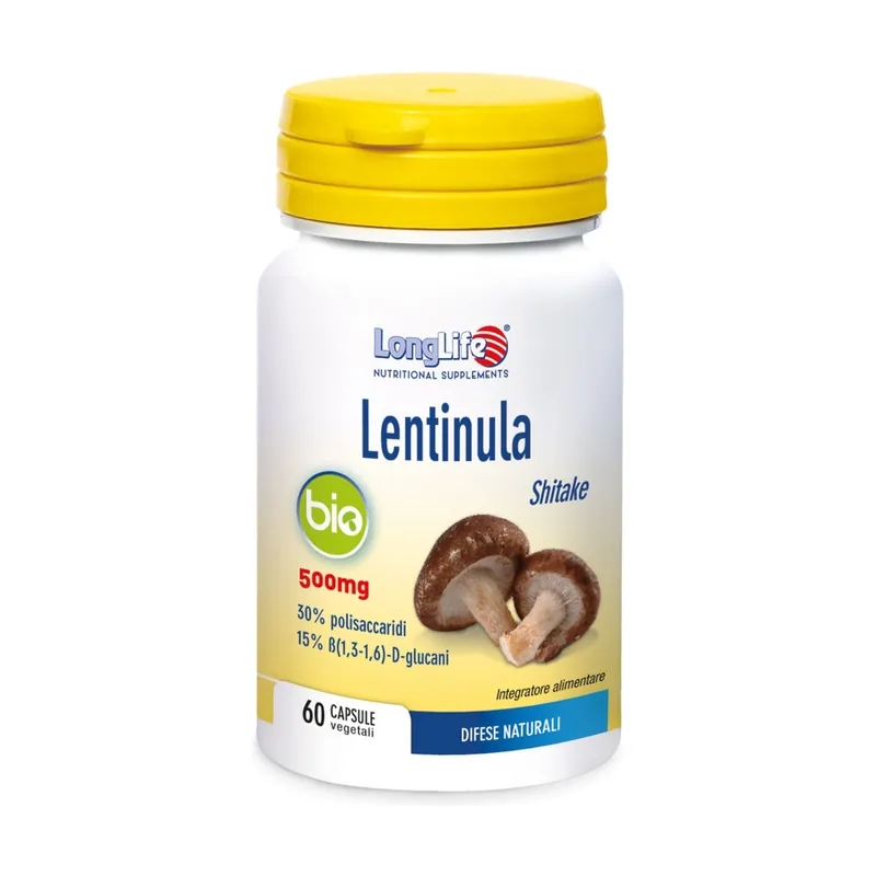 Shop Now Bio Lentinula 60 capsules Longlife