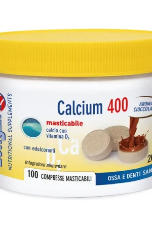 Popular Calcium 400 Chocolate 100 tablets Longlife