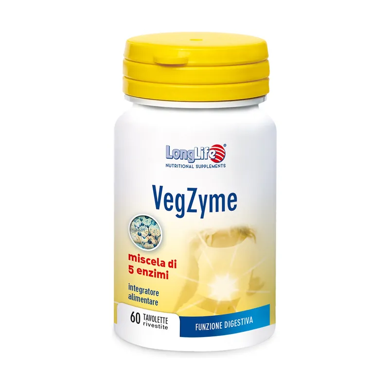 Best Price VegZyme 60 tablets Longlife