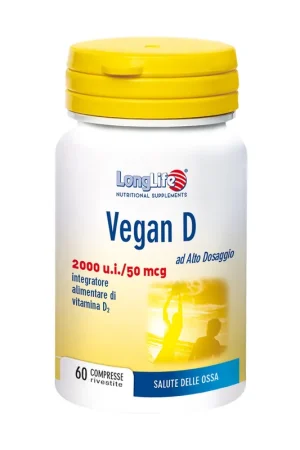 Vegan D 60 tablets Longlife Instant Buy