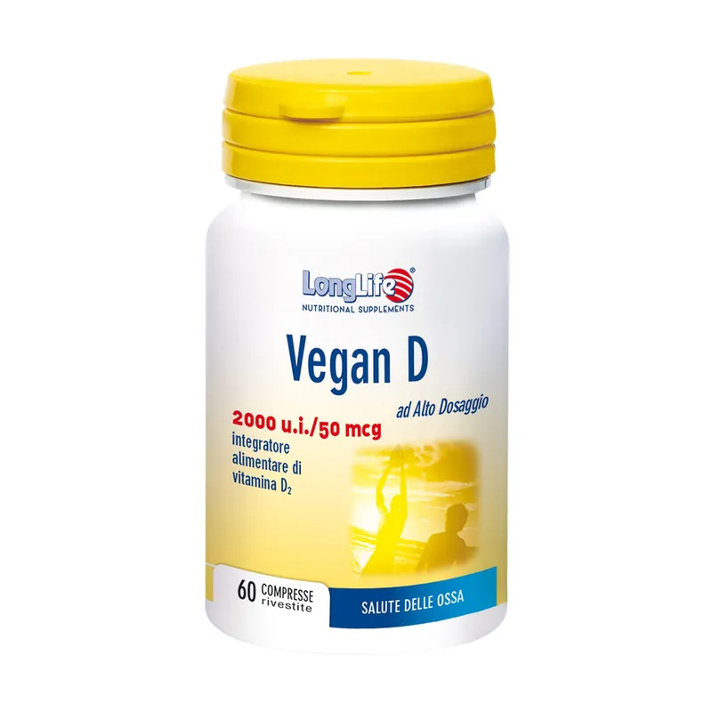 Vegan D 60 tablets Longlife Instant Buy