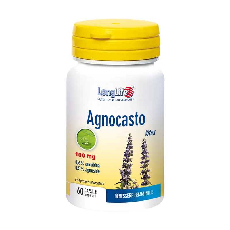 Best Choice agnocasto 60 vegetable capsules of 450mg Longlife